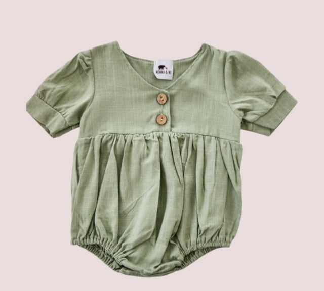 Sea Green Romper