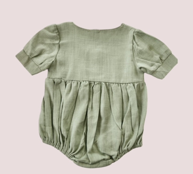 Sea Green Romper
