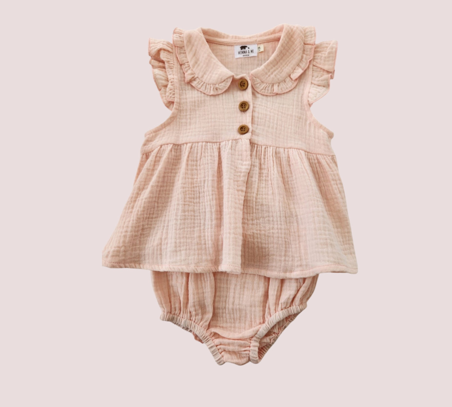 Pastel Rose Romper