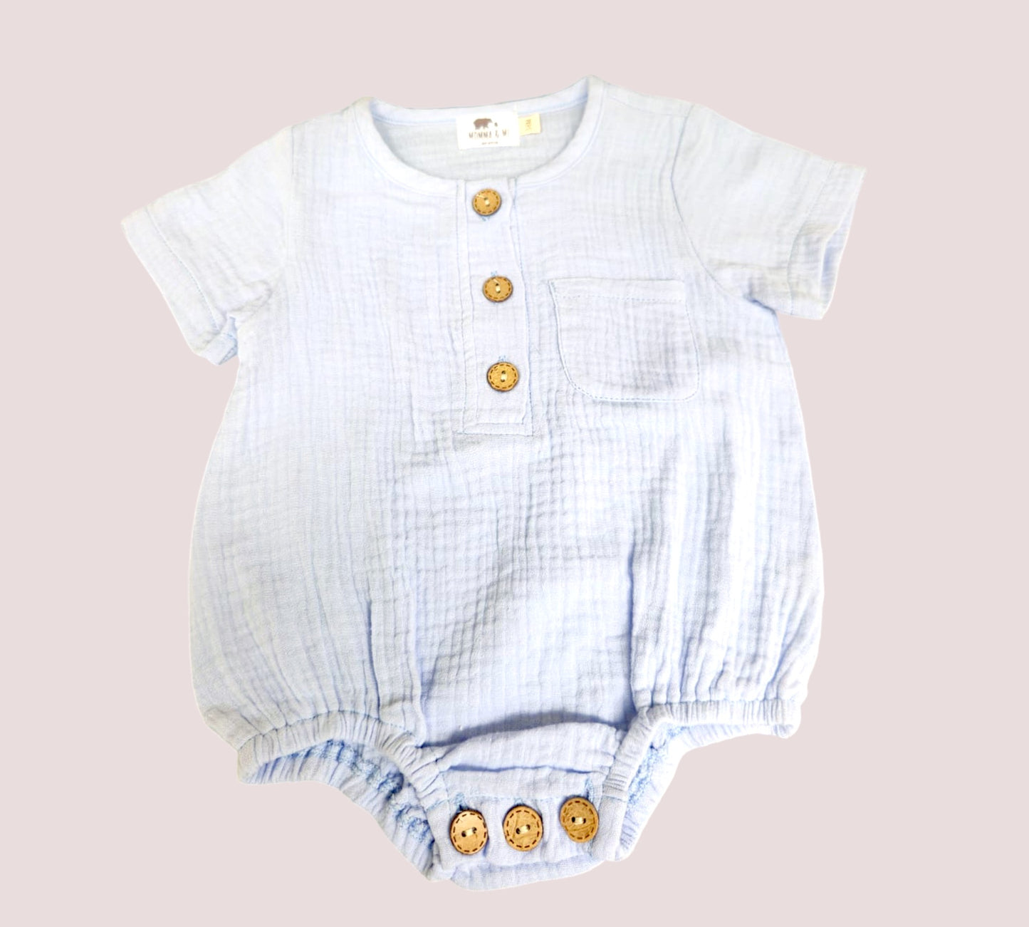 Sea Blue Romper