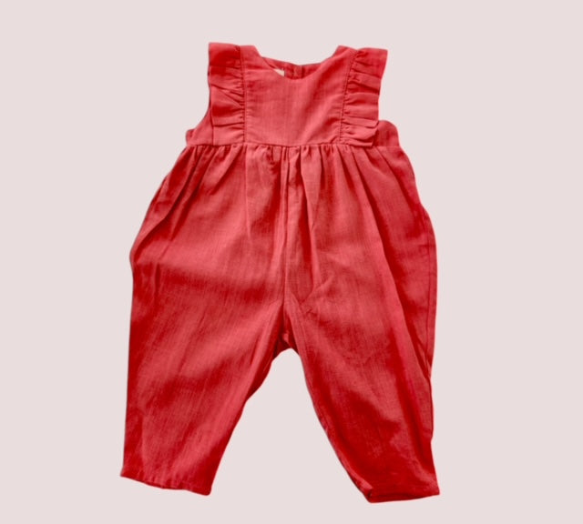 Fuchsia Pink Jumpsuit