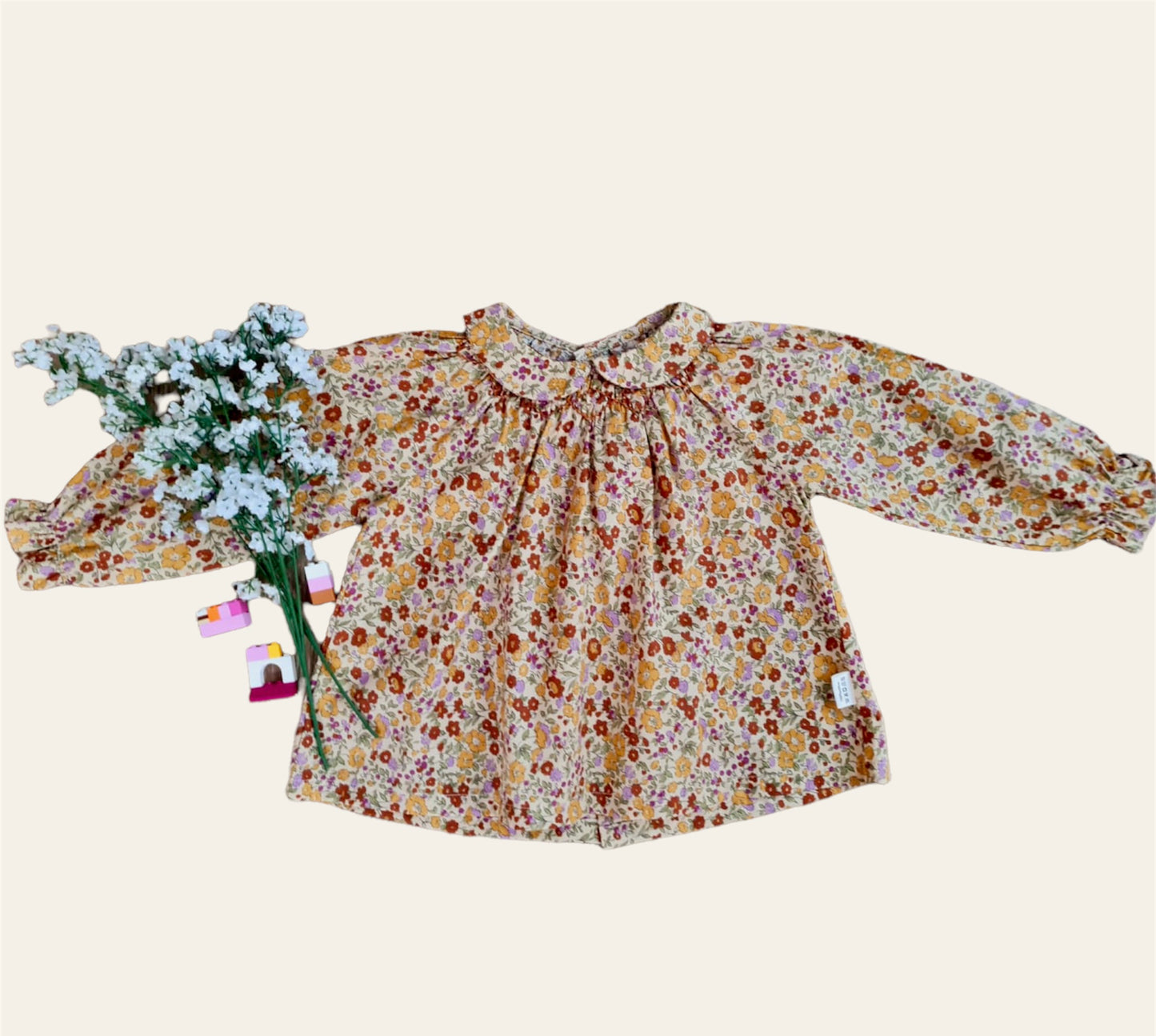 Coral Blouse